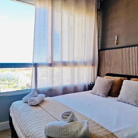 Апартаменты Estudio Torre Colina Con Vistas Al Mar *